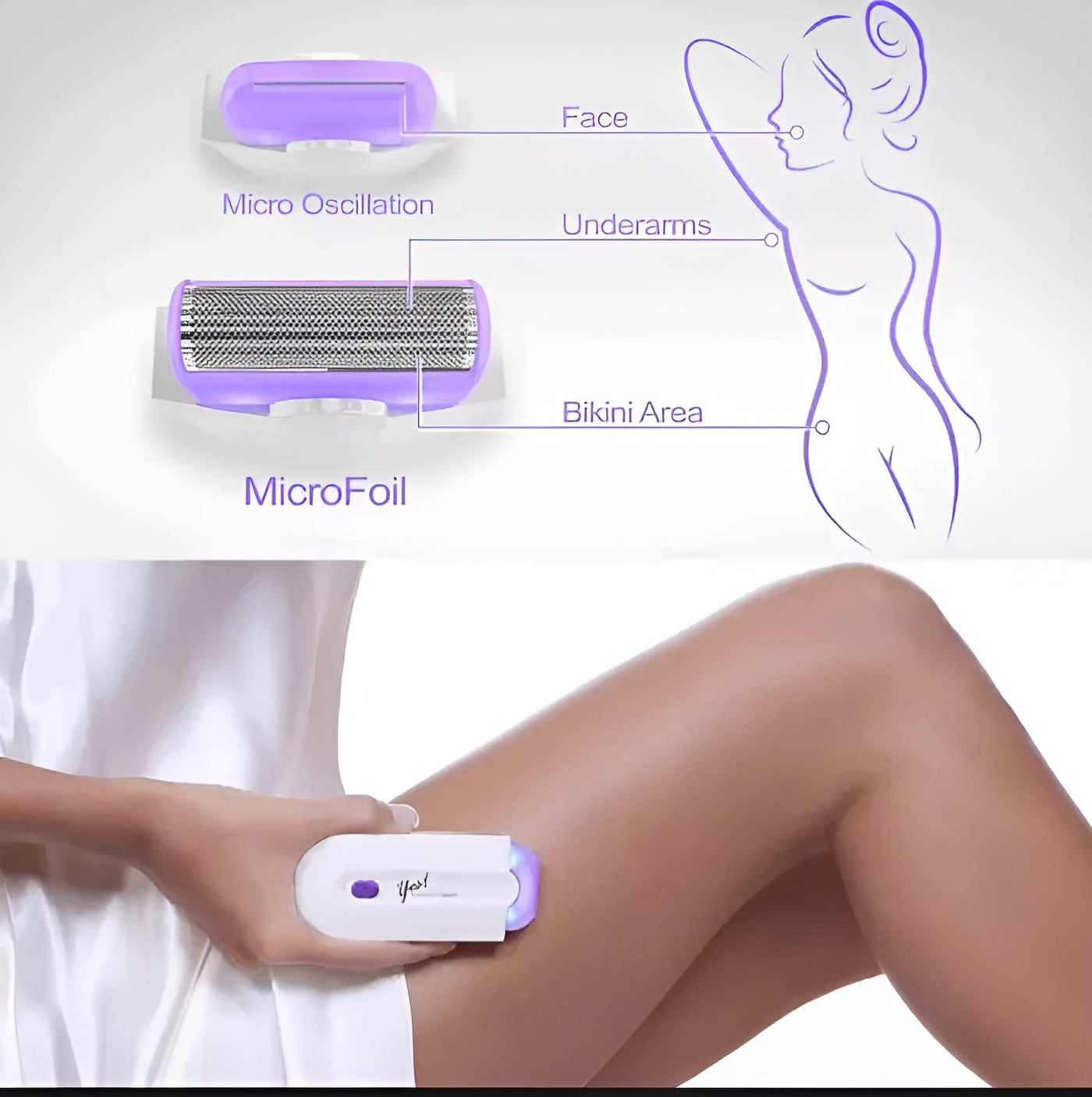 Touch Laser Hair Remover | Instant Pain Free Removal Machine