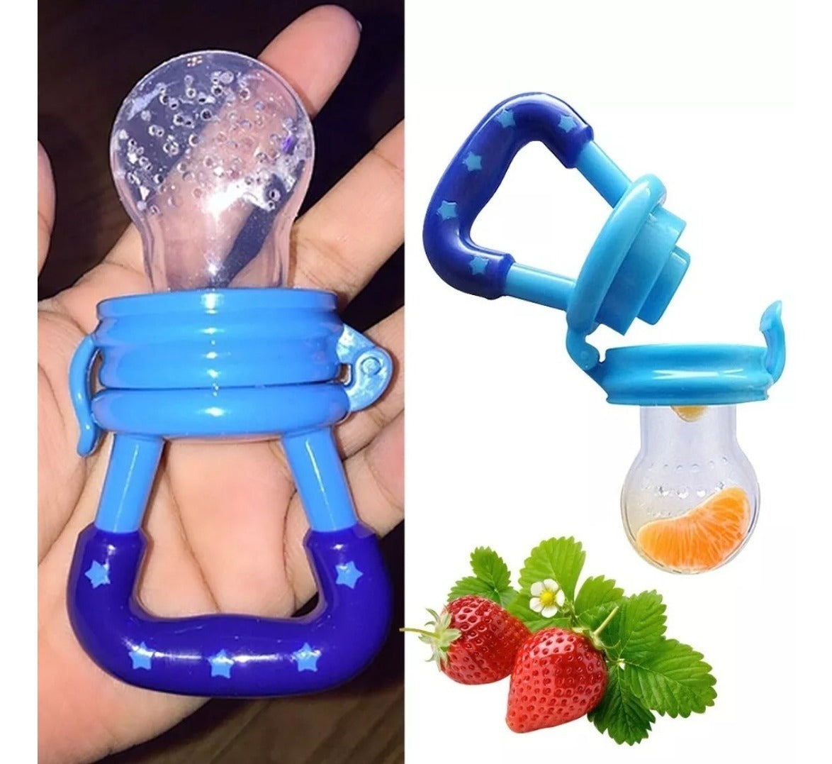 Food Pacifier + Feeder Spoon | Fresh Fruit Food Baby , Feeding Safe Fruit Feeder