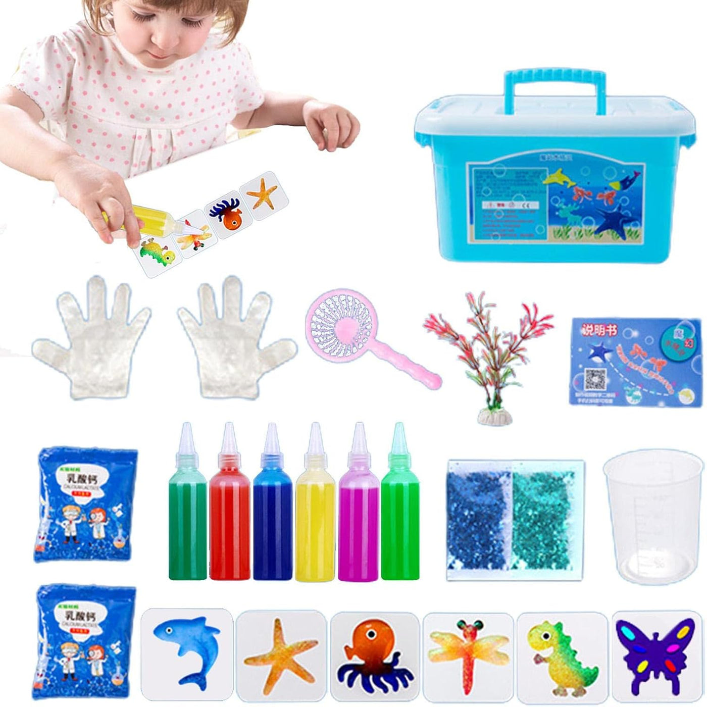 Handmade Water Toys Water Elf Set Ocean – Magic Water Toy Kit
