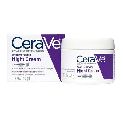 Cerave 4 In 1 Skincare Kit Night Cream | Sunblock | Cleanser & Serum For Radiant Skin