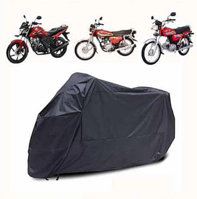 Bike Cover Dust & Water Proof | Universal 70 And 125 Scratch & Rust Proof Cover