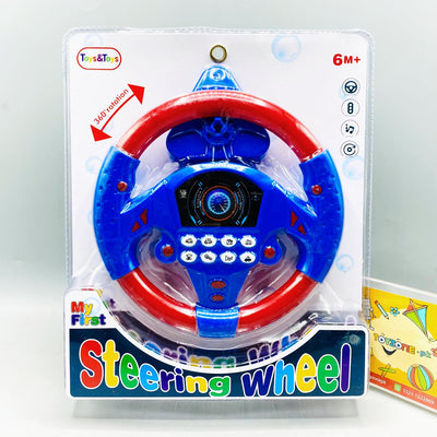 Simulation Driving Car Steering Wheel | Learning Toy For Kids