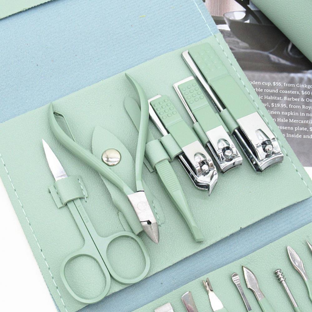 16 In 1 Nail Kit Manicure Cutters | Nail Clipper | Pedicure Nail Scissors Tool Set